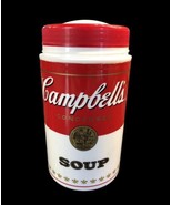 2007 Campbells Soup Container Lunchbox Insulated Plastic Thermos 11.5 Oz - $167.35 MXN