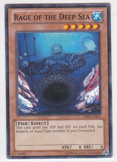 JP) Yugioh - Konami - Yu-Gi-Uh! - Rage of the Deep Sea - ABYR-EN091 - Card - $1.97