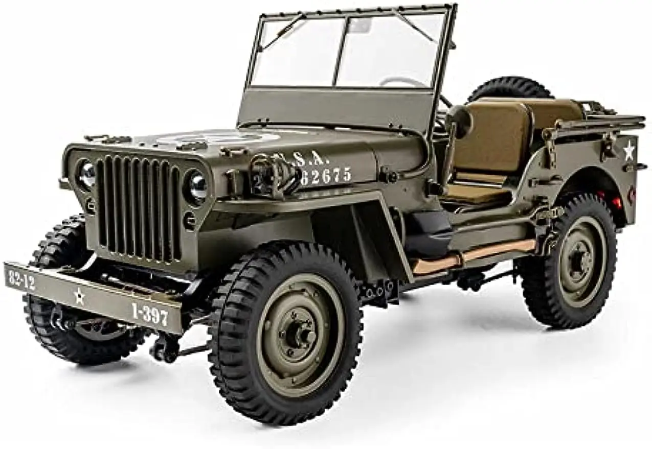 FMS Rochobby RC Car 112 1941 MB Scaler Willys Jeep Remote Control Crawler - £63.63 GBP+