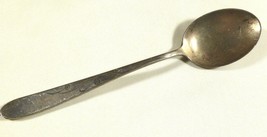 Antique S. Kirk &amp; Son Sterling Silver spoon Floral pattern 6.75&quot;L 35g - $74.25
