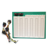 Tektrum Solderless 4660 Tie-Points Experiment Plug-In Breadboard Kit Wit... - $68.53 CAD