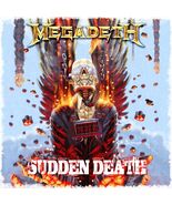 MEGADETH Sudden Death BANNER 2x2 Ft Fabric Poster Tapestry Flag album co... - $22.00