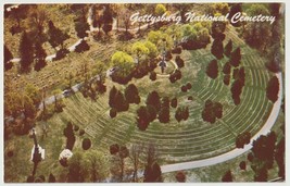 The National Cemetery Gettysburg Pennsylvania Vintage Postcard Unposted - £3.91 GBP