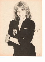Leif Garrett teen magazine pinup clipping wearing a watch crossed arms b... - $3.50
