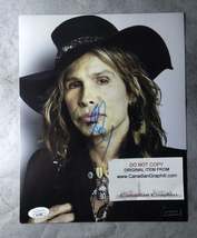 Steven Tyler Hand Signed Autograph 8x10 Photo COA + JSA Aerosmith - £158.83 GBP