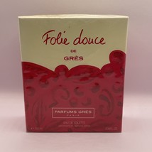 Vintage Folie Douce De Gres Eau De Toilette Spray 3.38 Fl. Oz. ~ New &amp; Sealed - £51.36 GBP