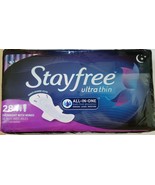 Stayfree ultra thin all in one 28 overnight with wings - $15.84