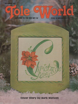 Tole World DECEMBER 1981 Devoted to the Fine Art of Tole &amp; Decorative Painting - £1.39 GBP