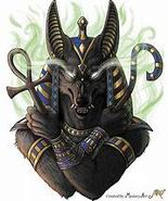 Anubis egyptian god protector Guardian of the Veil underworld dead power... - $129.77