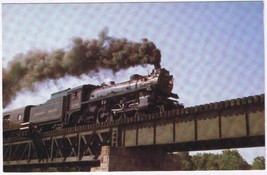 Postcard Train CPR 1201 Last Steam Locomotive By CPR 1944 - £2.82 GBP