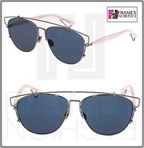 Christian Dior Technologic Ruthenium Pink Blue Flat Sunglasses Diortechnologic - £236.61 GBP
