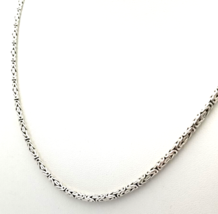 Sarda Bali Byzantine Chain Sterling Silver Adjustable - £73.95 GBP
