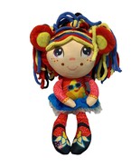 Flip Zee Precious Girls &quot;LOLA&quot; 2-in-1 Plush Doll On The Go Pillow Colorful - £10.46 GBP