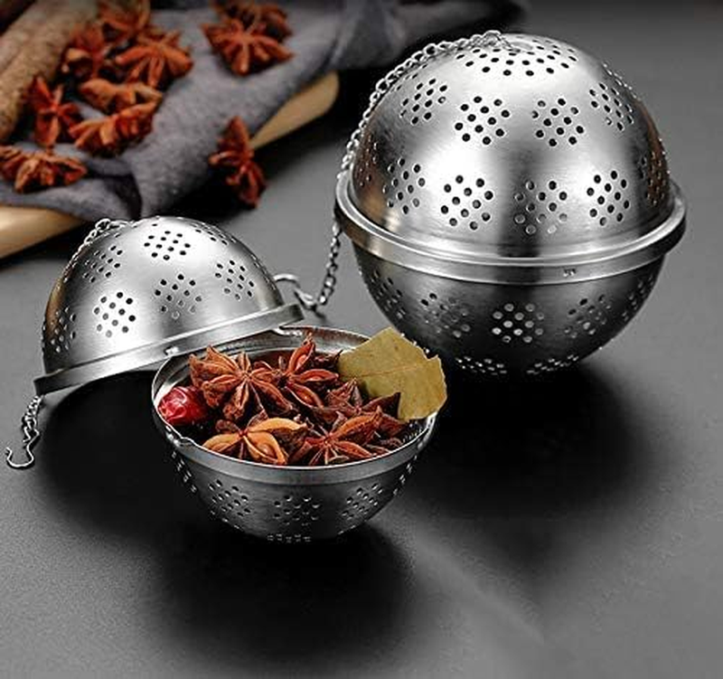 Spice Ball Extra Large for Cooking, Seasoning Ball, Spice Infuser, Tea Ball Filt Item image 3