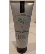 BATH &amp; BODY WORKS Aromatherapy STRESS RELIEF Sage &amp; Cedarwood Body Cream... - $29.95