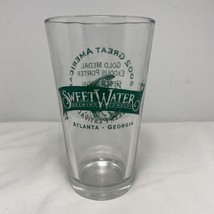 Sweetwater Brewing Pint Glass Atlanta Georgia usa 2002 Beer Festival Gre... - $12.37