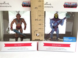2021 Hallmark Ornament Skeletor &amp; He-Man MOTU Masters of the Universe NEW Walmar - £22.44 GBP