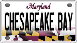 Chesapeake Bay Maryland Novelty Mini Metal License Plate Tag - £11.95 GBP
