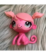 Littlest Pet Shop Magic Motion Minka Mark Pink Monkey Toy Figure #3356 R... - £14.19 GBP