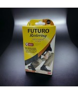 Futuro Support Socks Men&#39;s Dress Socks Black Firm Large 20-30mm Compress... - £9.24 GBP