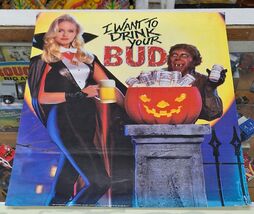 1990 Budweiser Light Dry "I Want To Drink Your Bud" Wolfman Halloween P... - $370.12 MXN  1990 Budweiser Light Dry "I Want To Drink Your Bud" Wolfman Halloween P... - $370.12 MXN