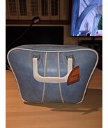 VTG Duck Pin Bowling Carry Case Bag Blue Gladding Fits 2 Ball And Shoes ... - $547.40 MXN