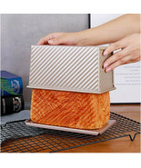  Bread Loaf Pan New  with Lid Non-stick Bread Tool Bake Mold Bakeware x ... - $40.48 CAD