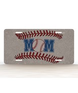Baseball MOM Stitches Novelty Car License Plate - $21.66 CAD
