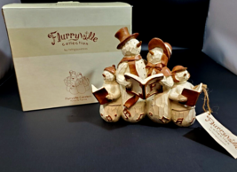 Flurryville Carolers Figurine Snowman Caroling Family Figure Living Quar... - £19.37 GBP