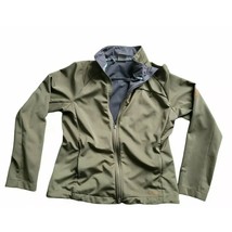 Merrell Windstopper Soft Shell Full Zip Hiking Olive Tan Jacket Womens M... - £31.17 GBP