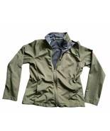 Merrell Windstopper Soft Shell Full Zip Hiking Olive Tan Jacket Womens M... - £30.66 GBP