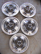 1967 Plymouth Vip 14&quot; Hubcaps Oem (5) #2881772 1967 68 69 Sport Fury - $216.00