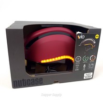 Nutcase Vio LED Lighted Bike Helmet with MIPS Size L/XL Cabernet Red New  - $1,487.28 MXN