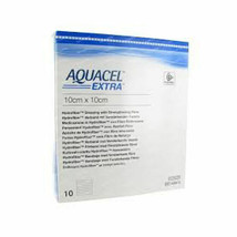 Aquacel Extra Wound Dressing 10cm x 10cm x10  420672 Wound, Ulcers, Op, ... - £38.23 GBP