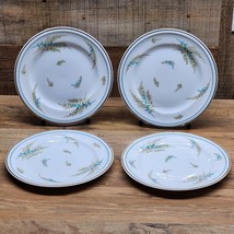 RARE Charles Ahrenfeldt Limoges 7⅝” Luncheon Plates (4) Pattern AHR755 -... - $31.79