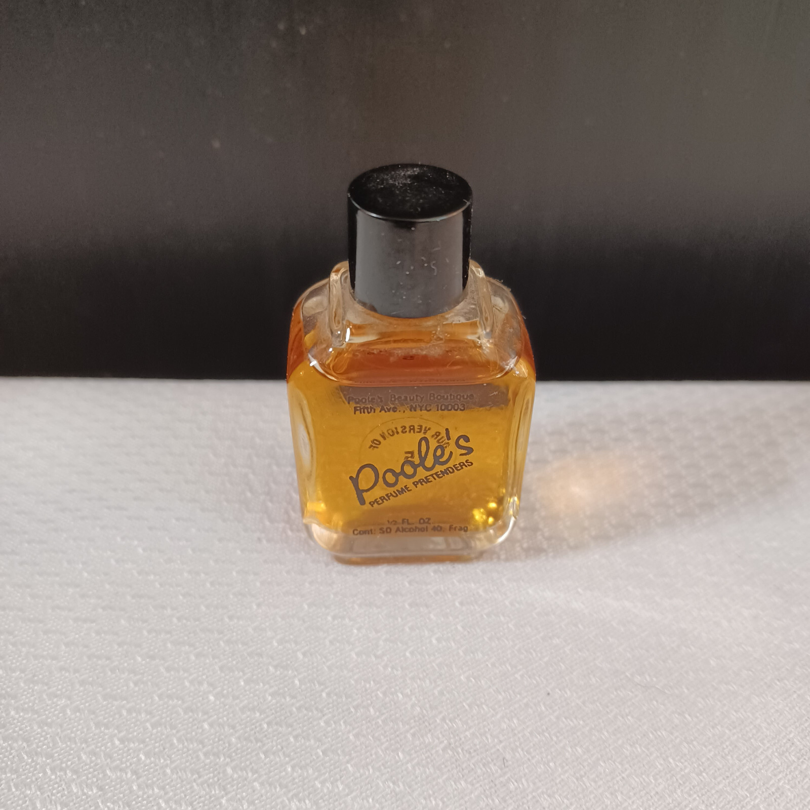 Vintage POOLE&#39;s &quot;Perfume Pretenders&quot; Perfume 1/2 oz Bottle Collectible #5 - $4.94