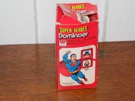 Vintage Box of Super Heroes Dominoes 1979 - $467.67 MXN