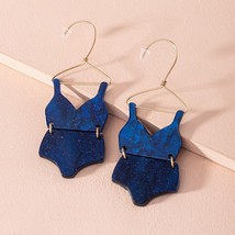 Personality Bikini Hook Dangle Earrings For Women Chic Stylish Drop Earrings Coo - £7.37 GBP