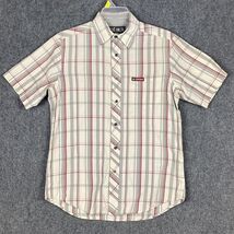 Ecko Unltd Button up Shirt Men&#39;s Medium Short Sleeve 100% Cotton Adults M - €9,78 EUR