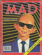 VINTAGE March 1987 Mad Magazine #269 Mad Headroom Madballs Madonna Michael J Fox - £7.79 GBP