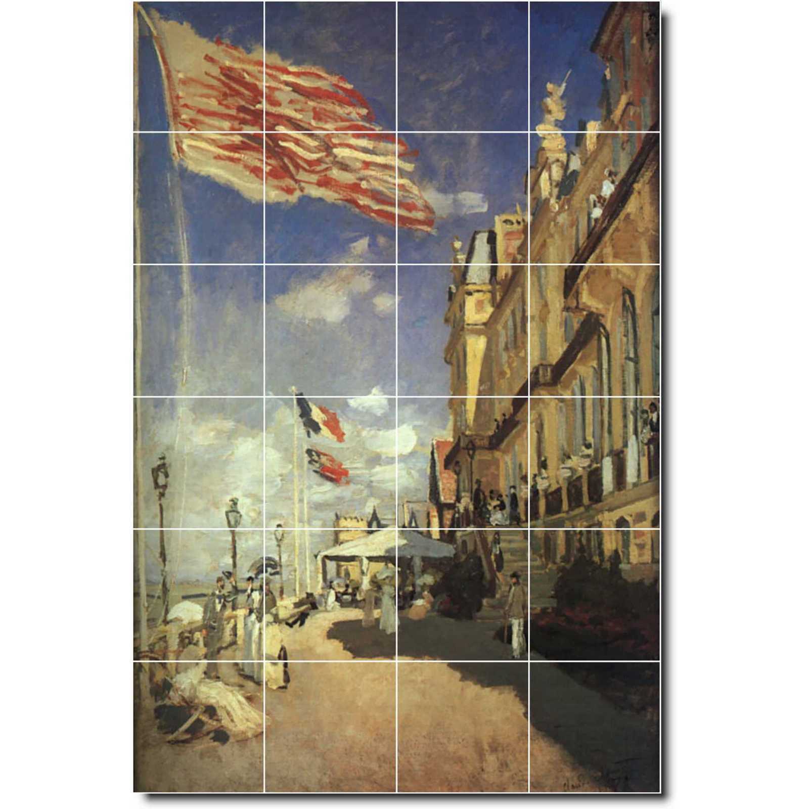 Monet claude the hotel des roches noires at trouville