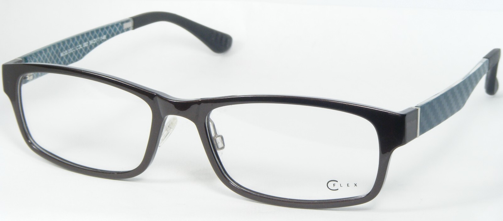 Flex Mod 0038 002 Marron/Sarcelle Lunettes Monture 54-17-140mm Allemagne - $58.40