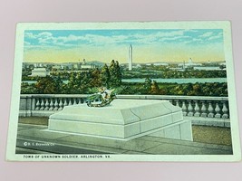 Tomb Unknown Soldier Arlington VA Virginia WB Postcard UNP VTG Unused Vintage - £2.36 GBP