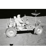 Astronaut Dave Scott drivers lunar rover on Moon during Apollo 15 Photo ... - £7.02 GBP