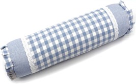 Buckwheat Cylinder Neck Roll Pillow Cervical Pillow Buckwheat Hulls Filling Bols - £44.97 GBP