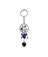 Mia Jewel Shop - Metal Dream Catcher Keychain Wire Wrapped Gemstone, Han... - $17.81
