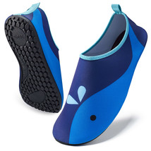 Aqua Socks Men and Boys Blue Water Shoes Non-Slip Sole Swim Quick-Dry Soft - £23.90 GBP
