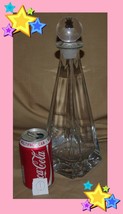 Large Vintage Glass Decanter Wine Whiskey Scotch Brandy Decanters 01 - £542.03 GBP