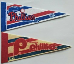 Rare MLB Mini Philadelphia Phillies Pennants 1 Vintage and 1 2003 PB6 - £11.79 GBP