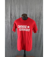 Canadian Political Shirt - Liberals Choose Forward - Men&#39;s Large - $48.55 CAD
